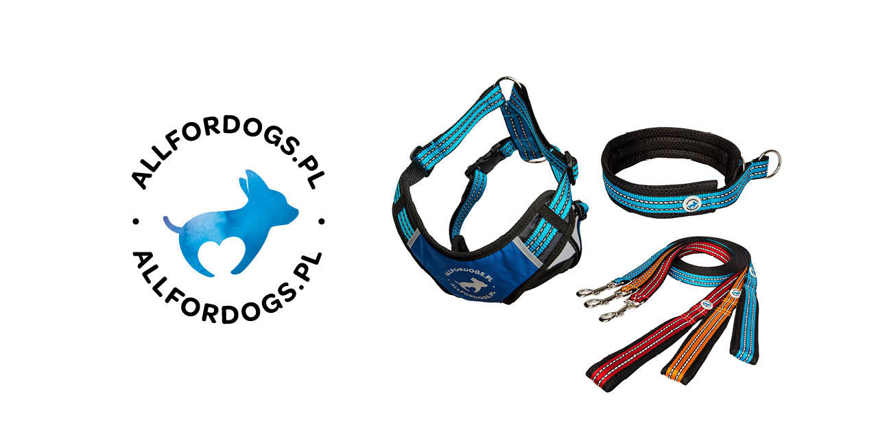Sportowe szelki, obroże i smycze od ALLFORDOGS
