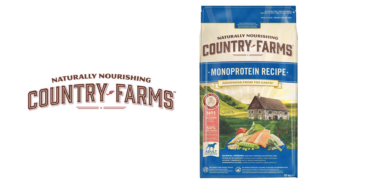 COUNTRY FARMS™ Adult Monoprotein karma bogata w Łososia