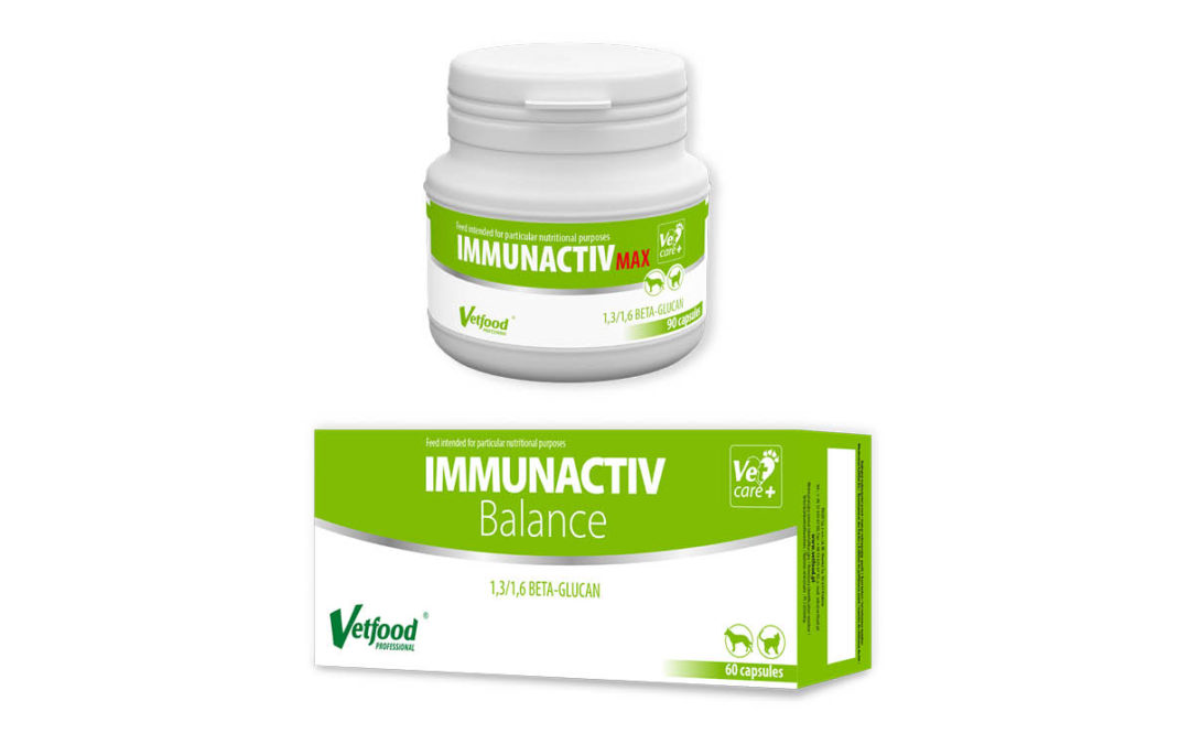 Immunactiv Balance, Immunactiv Max, Immunactiv Balance Feline – wsparcie odporności Twojego pupila